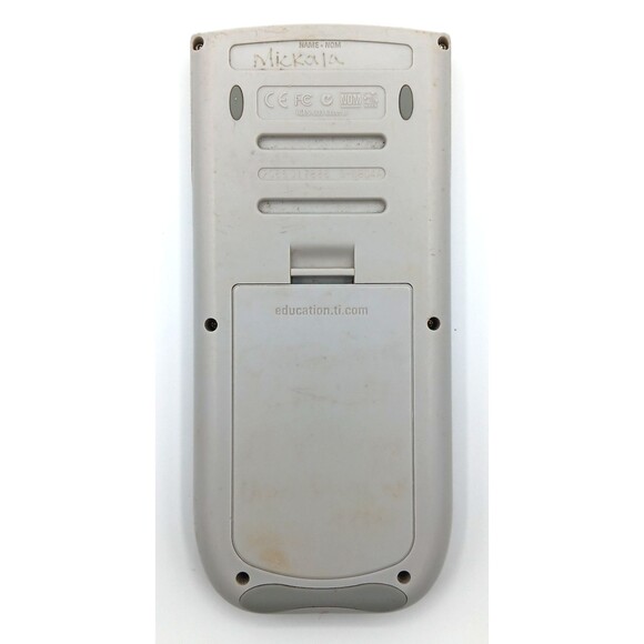 Texas Instruments TI-84 Plus Silver Edition Graphing Calculator FOR PARTS REPAIR - Picture 4 of 7